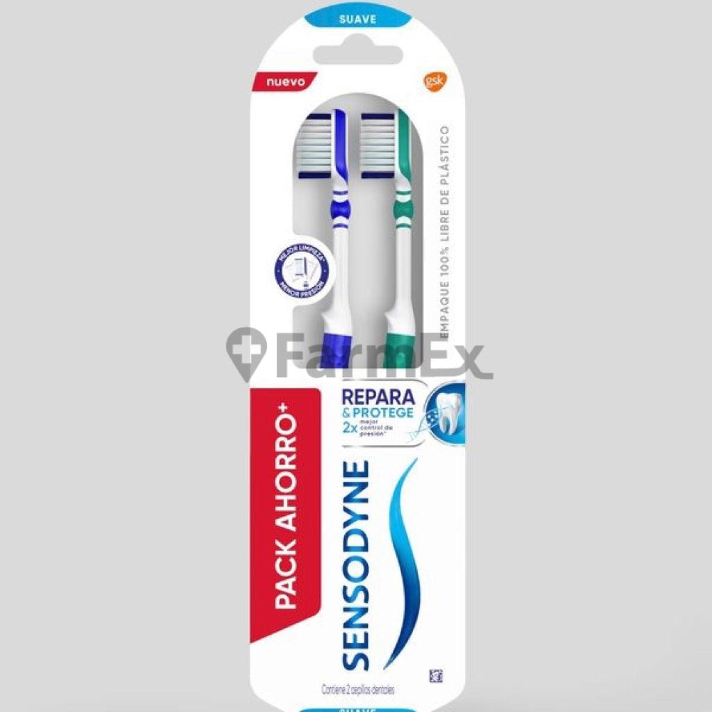 Sensodyne Cepillo dental "Repara & protege" x 2 unidades Sensodyne